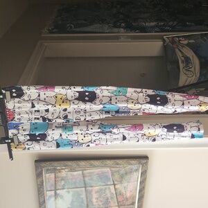 P16  Kid's Cat lover leggings blue, yellow, pink, green etc